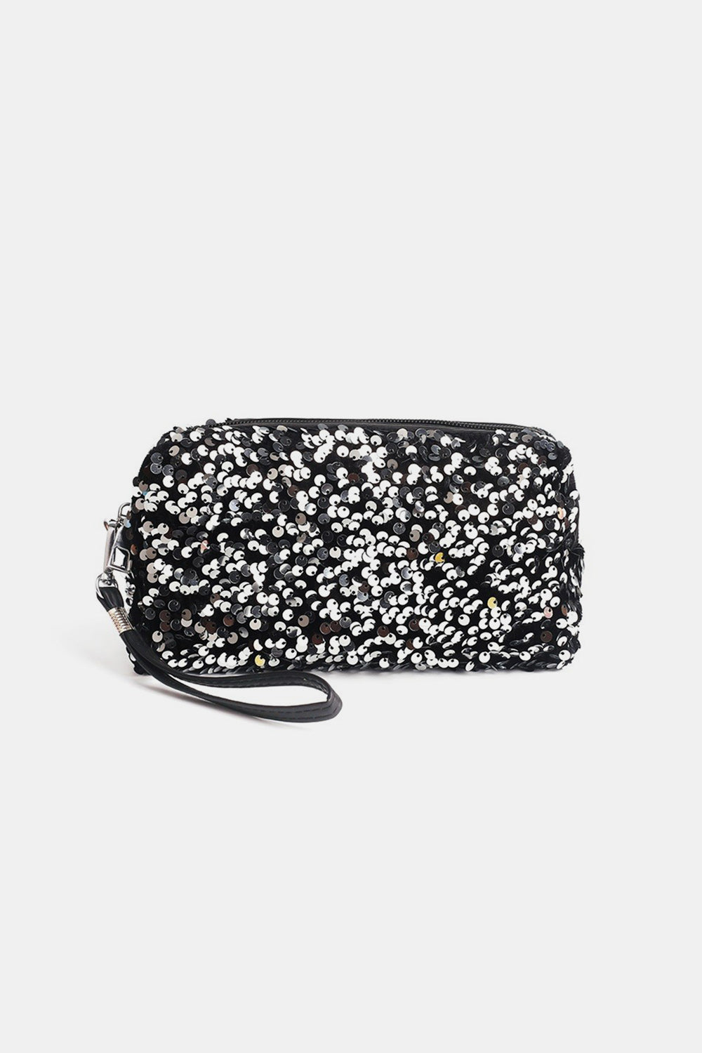 Zenana Colorful Shine Cosmetic Sequin Design Bag